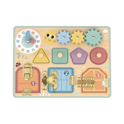 Tableau d'activité pastel