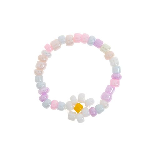 Lisa - Flower Pastel Bead Ring