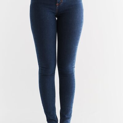 WD1026-237 | Vestibilità skinny calda da donna - Blu Colonia