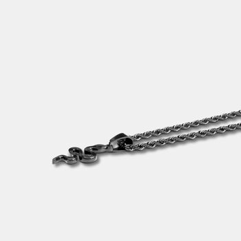 Collier serpent en fibre de carbone 3