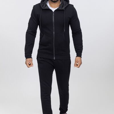 Men's plain cotton jogging set TX834-1