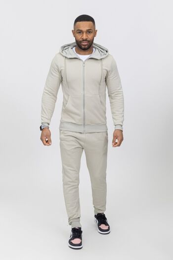 Ensemble jogging uni coton homme TX834-3 1