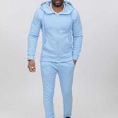 Men's plain cotton jogging set TX834-11