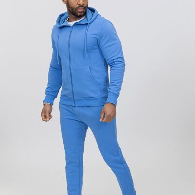 Herren-Joggingset aus einfarbiger Baumwolle TX834-12