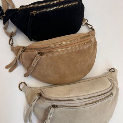 Hip bag 'Fenn' | 100% suede | Several colors
