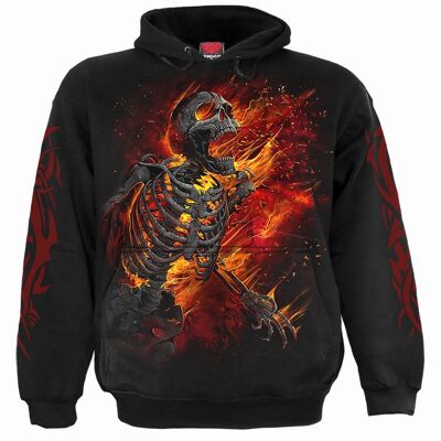 ATOMIC BLAST - Sudadera con capucha negra