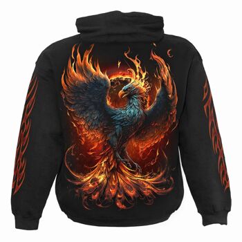 ASHES REBORN - Sweat à capuche Noir 2