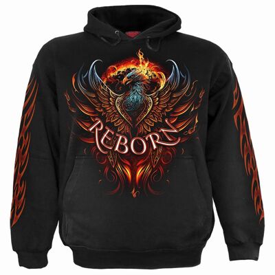 ASHES REBORN - Sudadera con capucha Negro