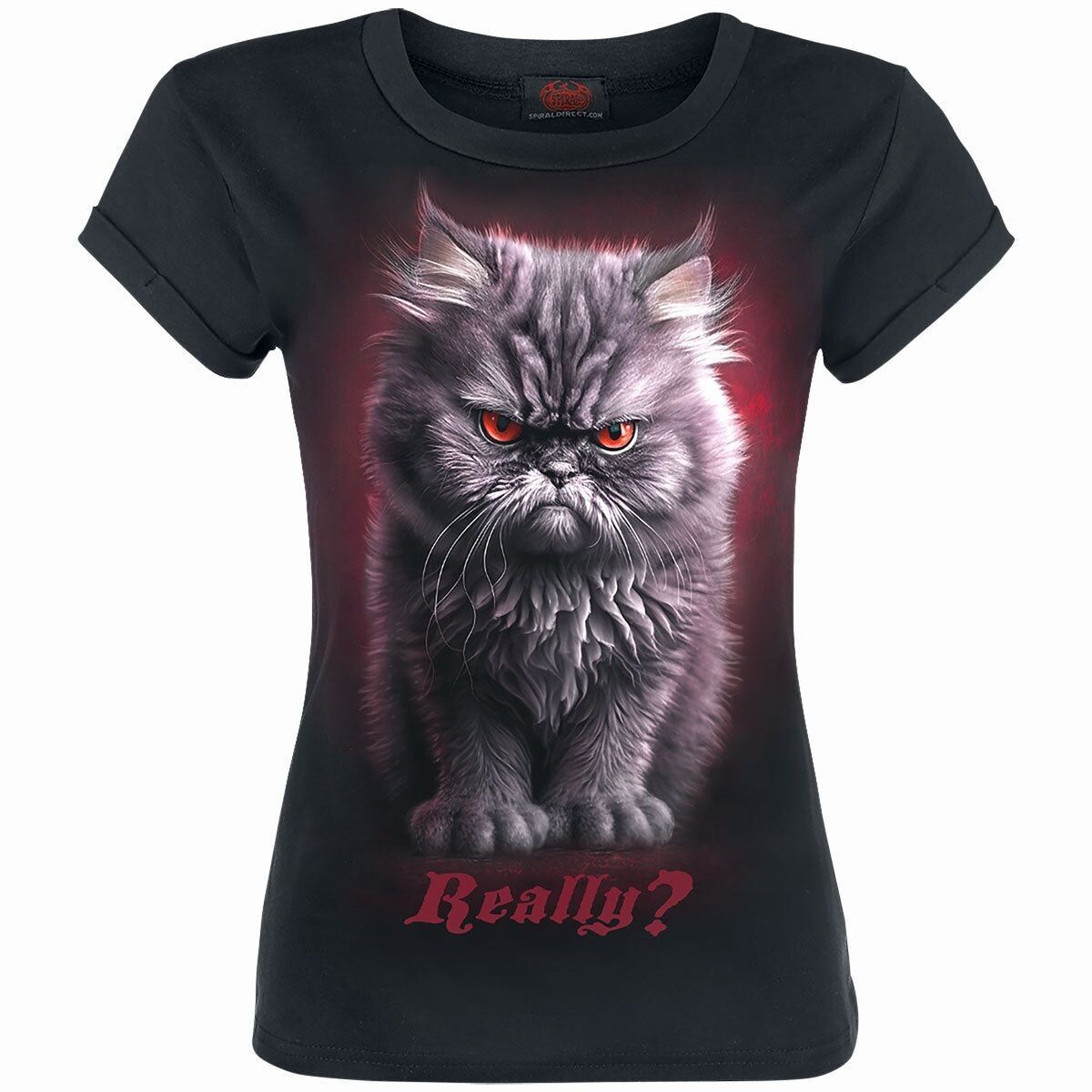 ANGER MANAGEMENT - T-shirt da ragazza con scollo a barchetta e maniche ad aletta