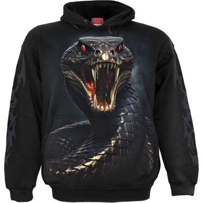 BASILISK - Sudadera con capucha negra