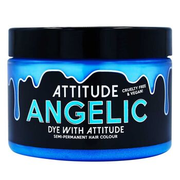 BLEU PASTEL ANGELIQUE - Teinture Capillaire Attitude - 135ml 3