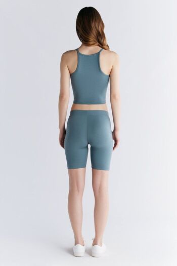 1217-066 | Crop Top - Bleu Tapisserie 7