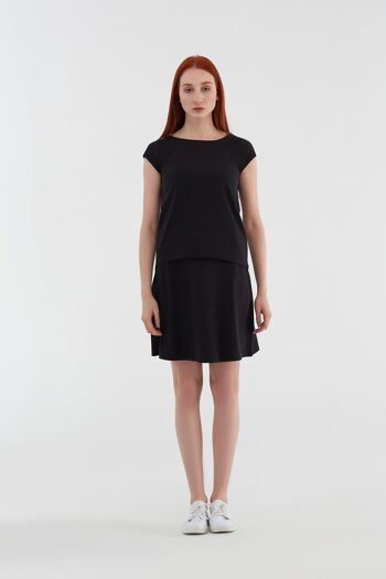 1261-01 | Chemise chemisier femme - noir 4