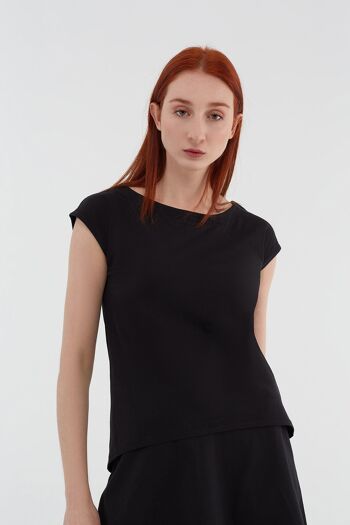 1261-01 | Chemise chemisier femme - noir 7