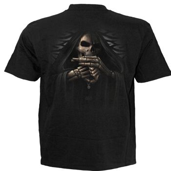 BONE FINGER - T-Shirt Noir 2