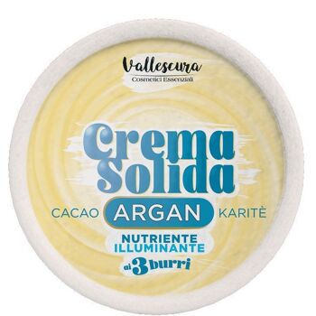 Crème Corps Solide Nourrissante Argan 1