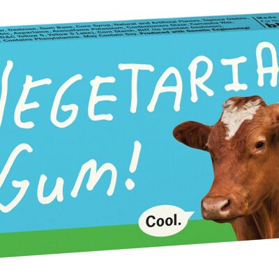 Chicle vegetariano - ¡nuevo!