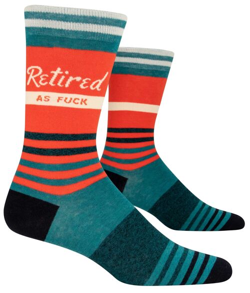 Retired As Fuck Men's Socks - new!