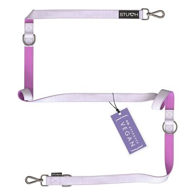 Multifunctional leash padded - lilac