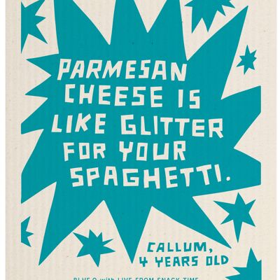 Parmesan Swedish Dishcloth - NEW!