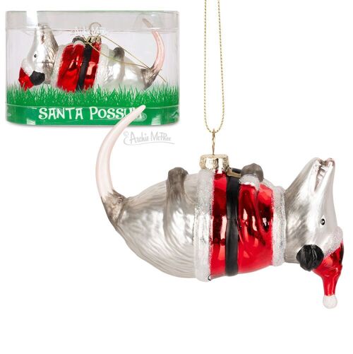 Santa Possum Ornament Christmas Decoration
