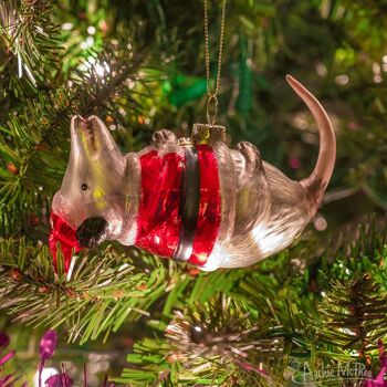 Décoration de Noël Ornement Santa Possum 2
