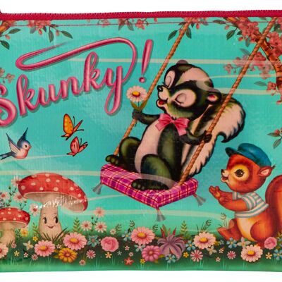 Skunk! Pochette zippée - NOUVEAU !