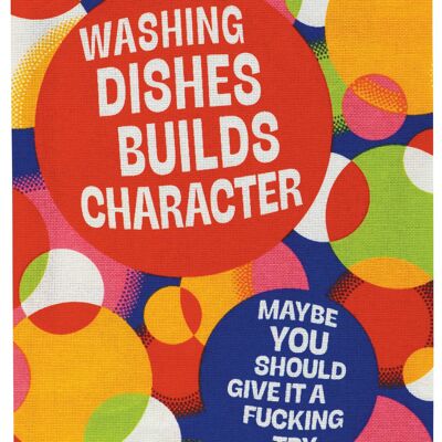 Geschirrtuch zum Abwaschen – NEU!