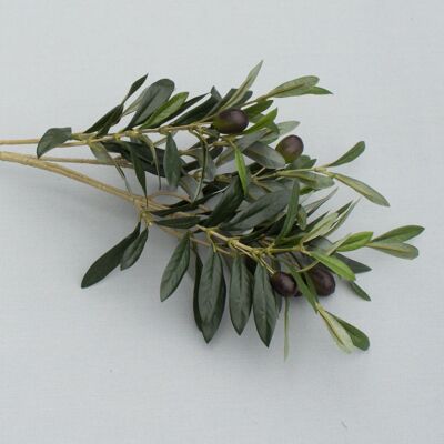Olivenbusch x 4, L= 54 cm, grün
