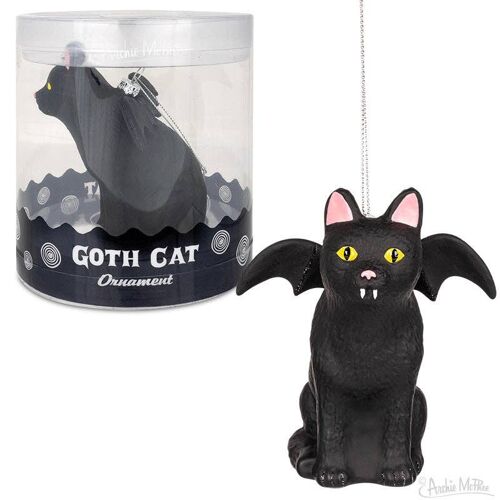 Goth cat Ornament Christmas Decoration