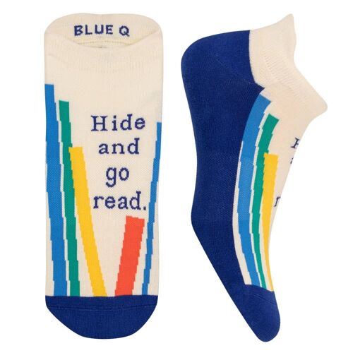 Hide & Read Sneaker Socks L/XL - new!
