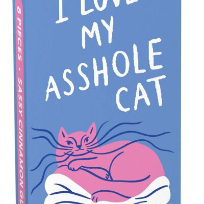 „I Love My Asshole“-Katzenkaugummi – NEU!