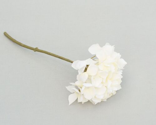 Hortensienpick, L= 32 cm, creme