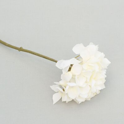 Hydrangea pick, L= 32 cm, cream