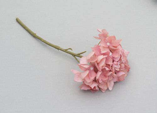 Hortensienpick, L= 32 cm, rosa