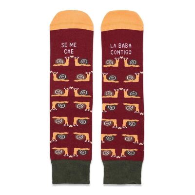 Chaussettes "je bave sur toi"