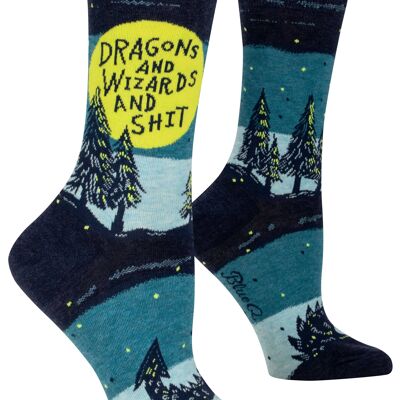 Dragons & Wizards & Shit Crew-Socken – neu!