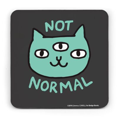 Posavasos Gemma Correll - Gato no normal