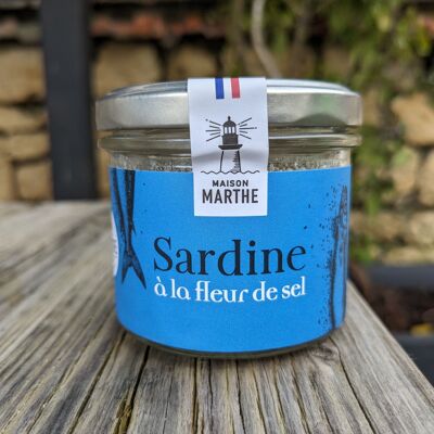 Sardine with fleur de sel