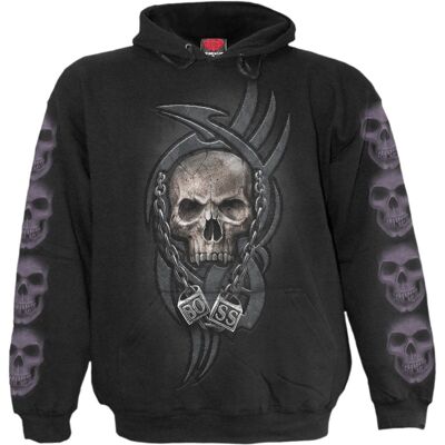 BOSS REAPER - Kapuzenpullover Schwarz