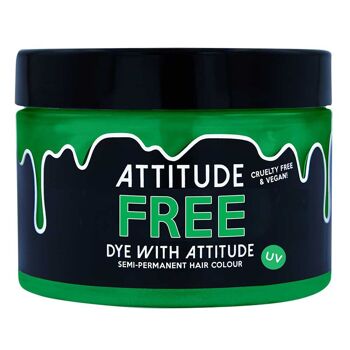 VERT UV GRATUIT - Teinture pour cheveux Attitude - 135 ml 3