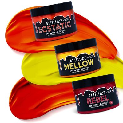 FIRE FIRE TRIO - Attitude Hair Dye - Trio