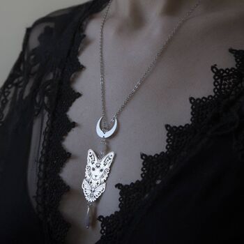 collier pendentif chat - sphinx 2