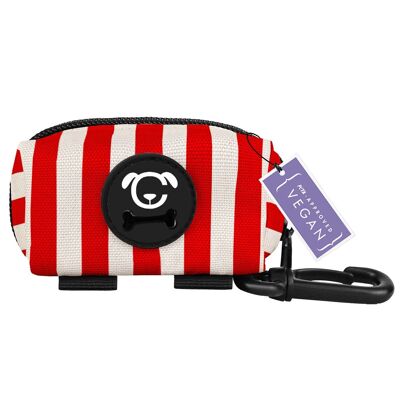 Distributeur de sacs à crottes - rouge