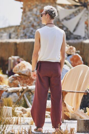 Pantalon Portefeuille Marron 5