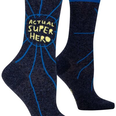 Actual Superhero Crew Socks- new!