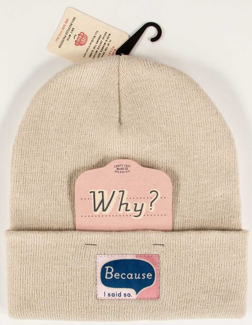 Because I Said So Beanie - new!