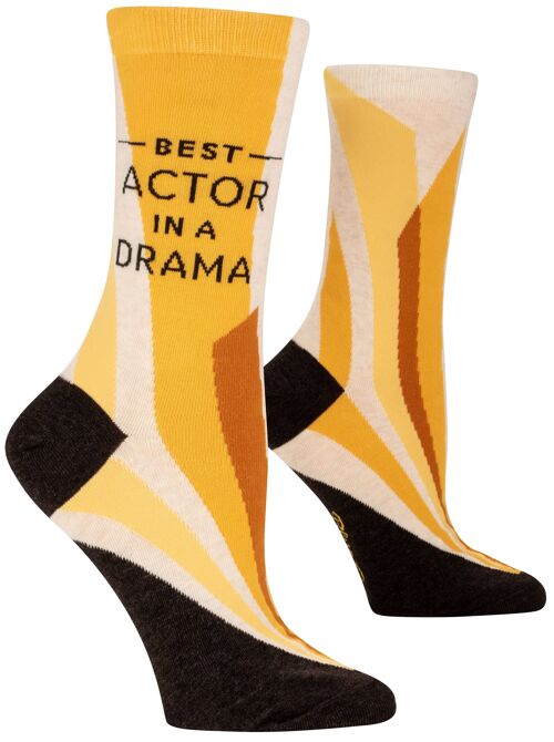 Best Actor In Drama Crew Socks- new!