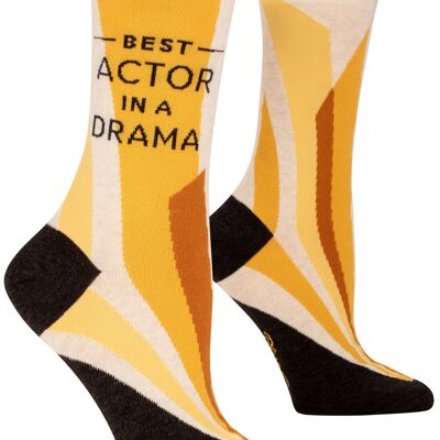 Crew-Socken „Bester Schauspieler im Drama“ – neu!