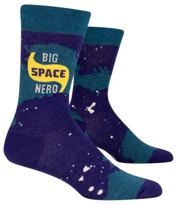 Chaussettes pour hommes Big Space Nerd - nouveau ! 1
